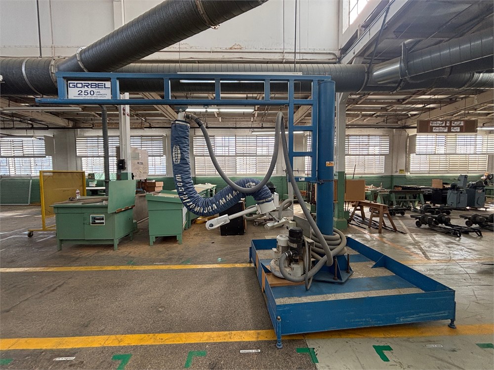 Schmalz Panel Lifter & Gorbel Stand as pictured