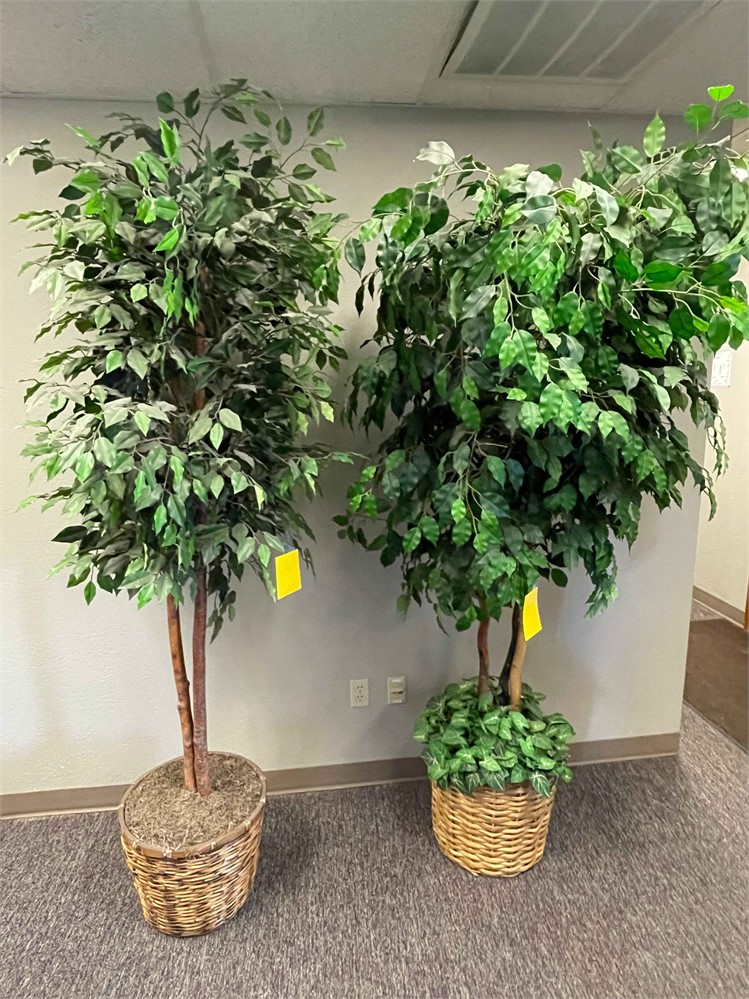 Two (2) Artificial Trees