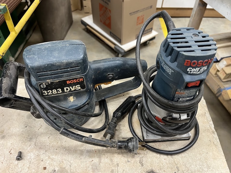 Bosch DVS Sander & Router