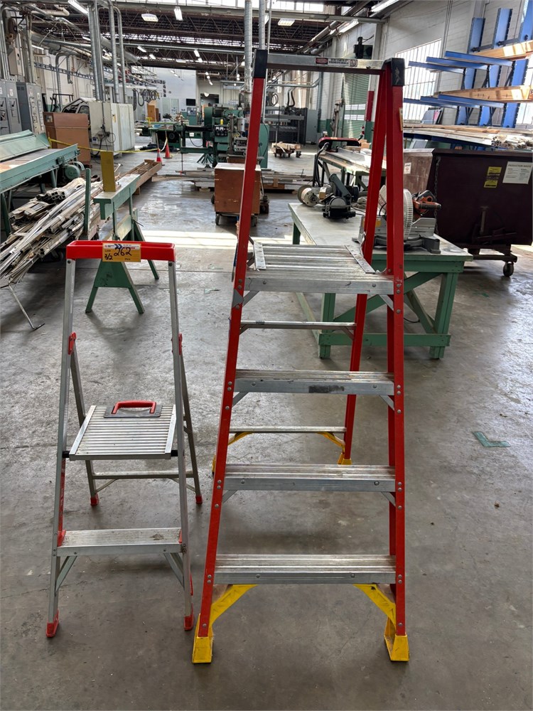 Lot of Step Ladders as pictured