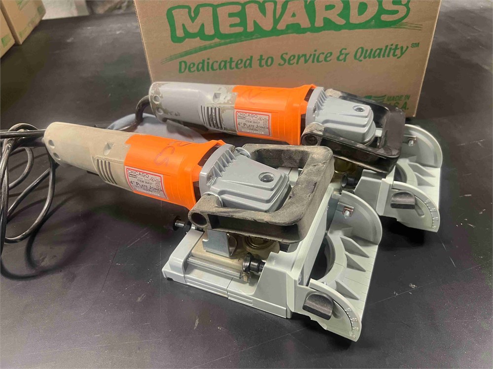 Chicago Electric Plate Jointer Qty. (2)