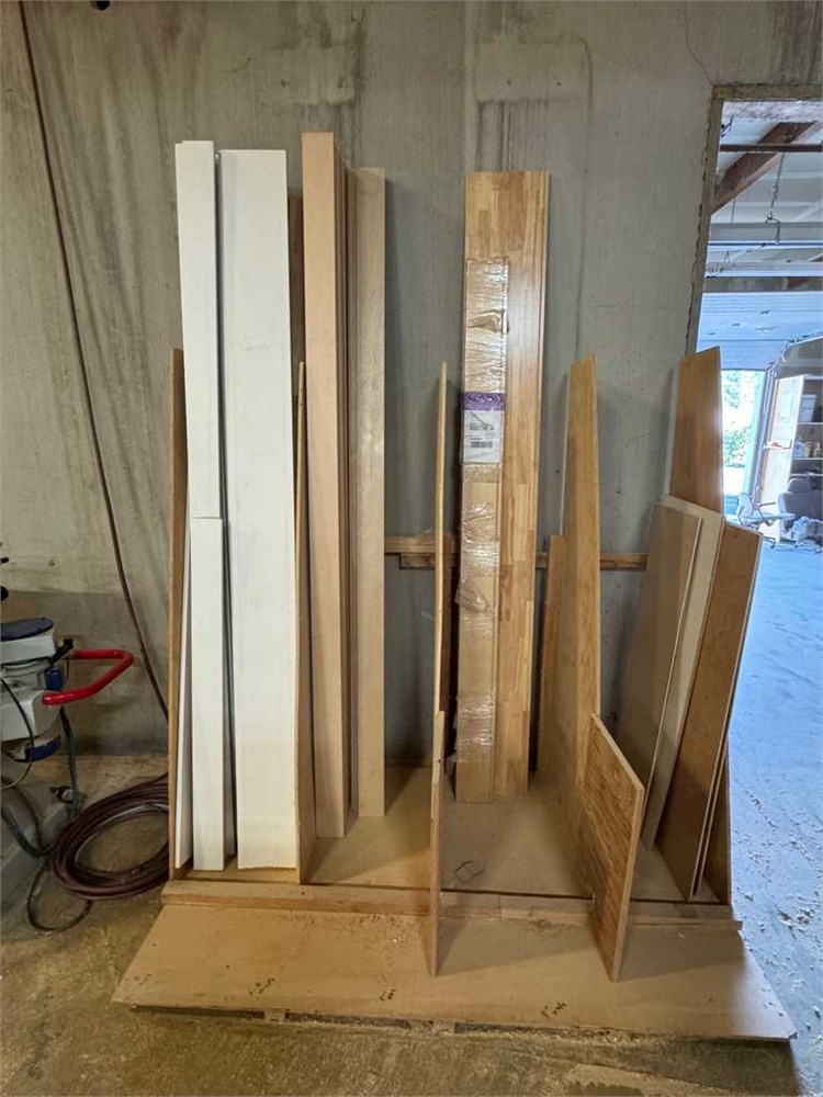 Material Rack w/Contents
