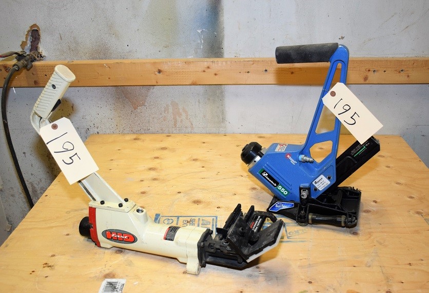 (2) PRIMATECH SPECIALTY NAILERS * LOT OF 2