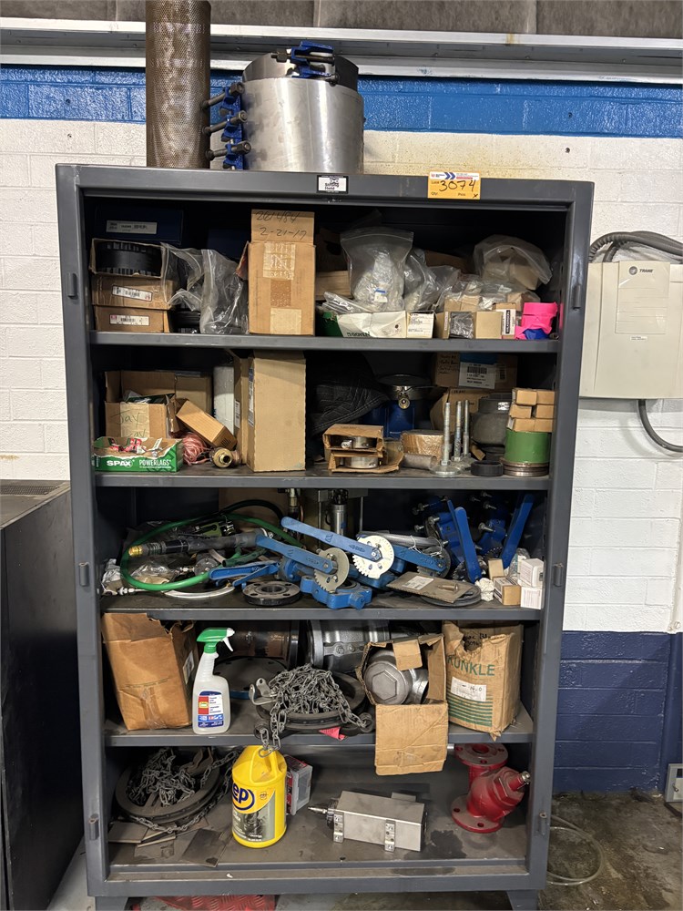 Storage Cabinet w/Contents