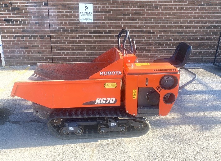 Kubota "KC70" Track Carrier yr 2017 - Low Usage, Only 148 Hours