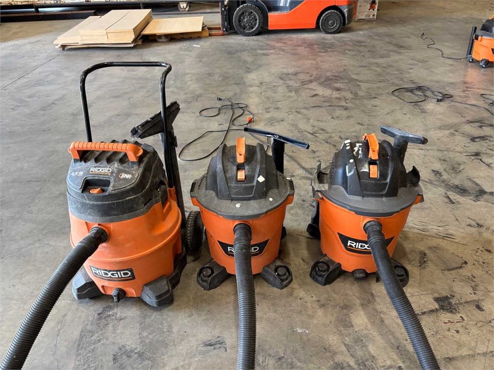 Ridgid Wet/Dry Shop Vacuums