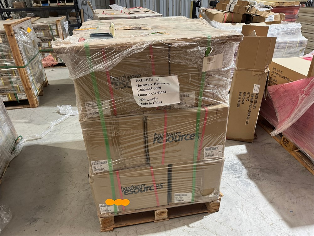 Pallet of Bracket Hardware - As Pictured