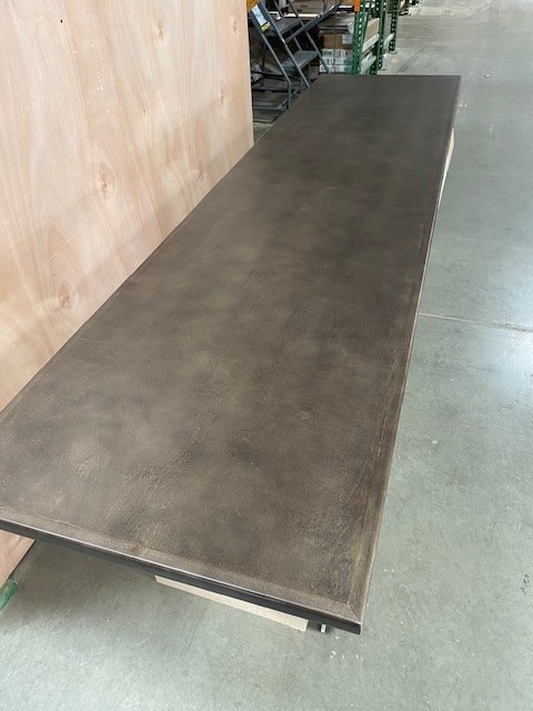 8' Wood Desk Tops (sable glaze)
