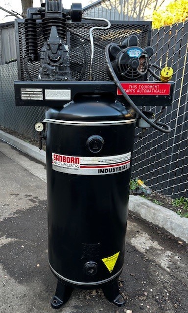 Sanborn Industrial "5HP" Air Compressor System