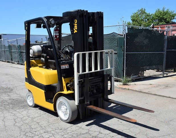 YALE 50X FORKLIFT * 5000 LB x 189"H CAPACITY, SIDESHIFTER