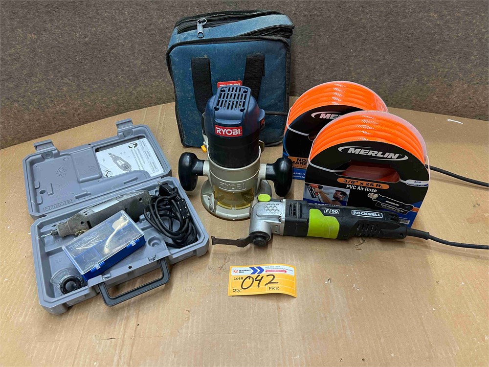 Dremel, Router, Multi Tool & Hoses