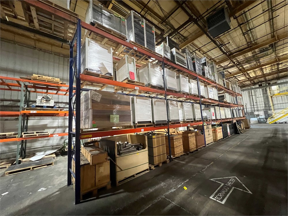 Pallet racking 6 sections