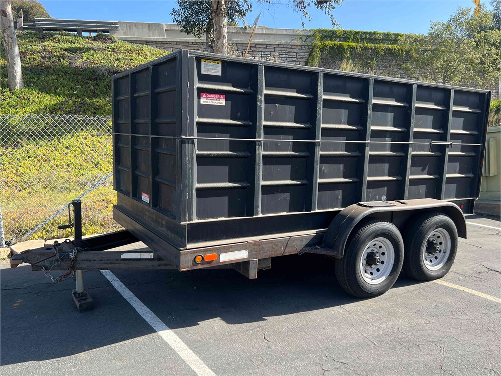 16' dump trailer