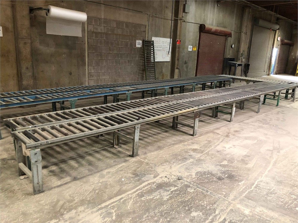 Two (2) Roller Conveyors