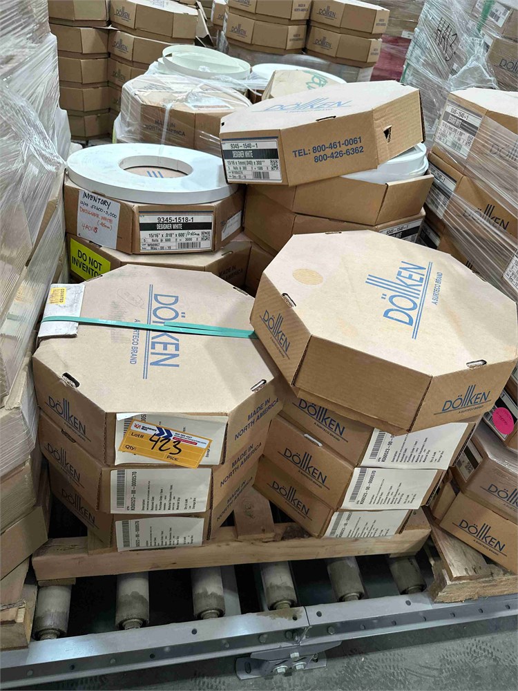 Pallet of Dollken Edgebanding