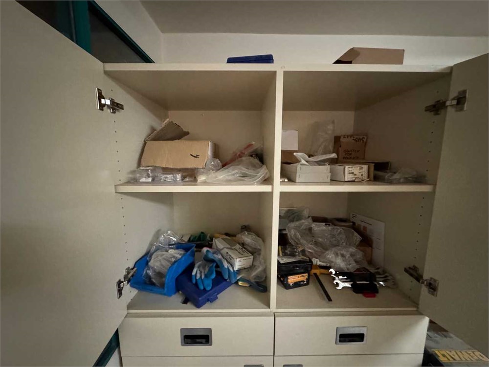 Cabinet w/Contents - As Pictured