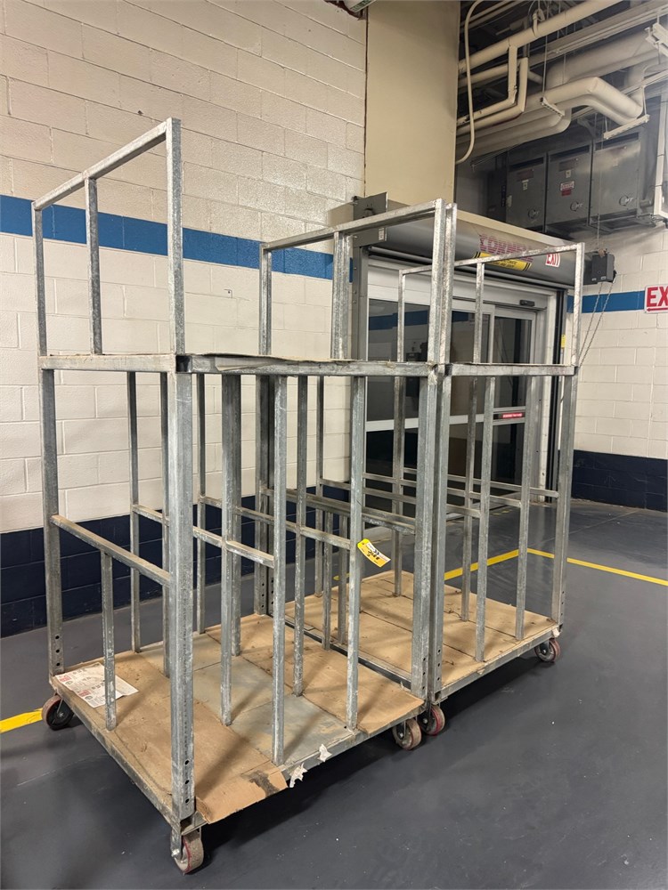 (2) Panel Carts - Galvanized