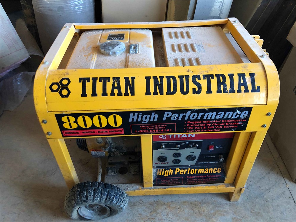 Titan "8000" Portable Generator