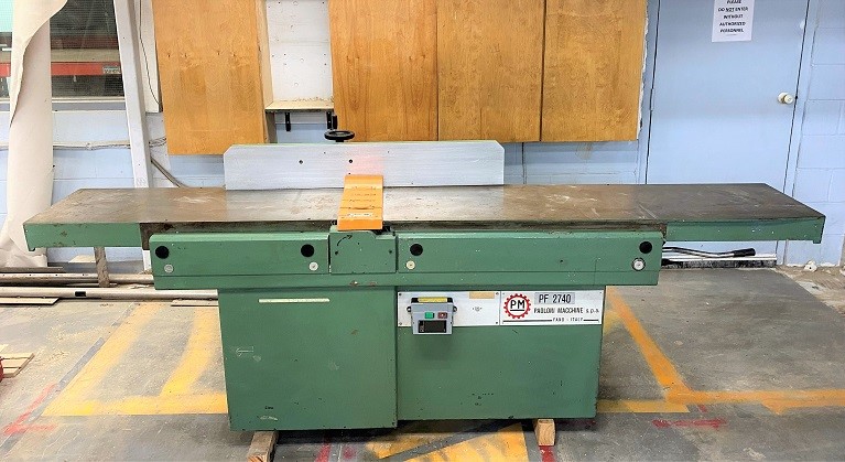 PAOLONI PF2740 LONG TABLE JOINTER * 102" TABLE, 5 HP