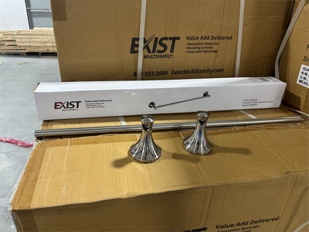 Pallet of Towel Bars - 24" - as pictured