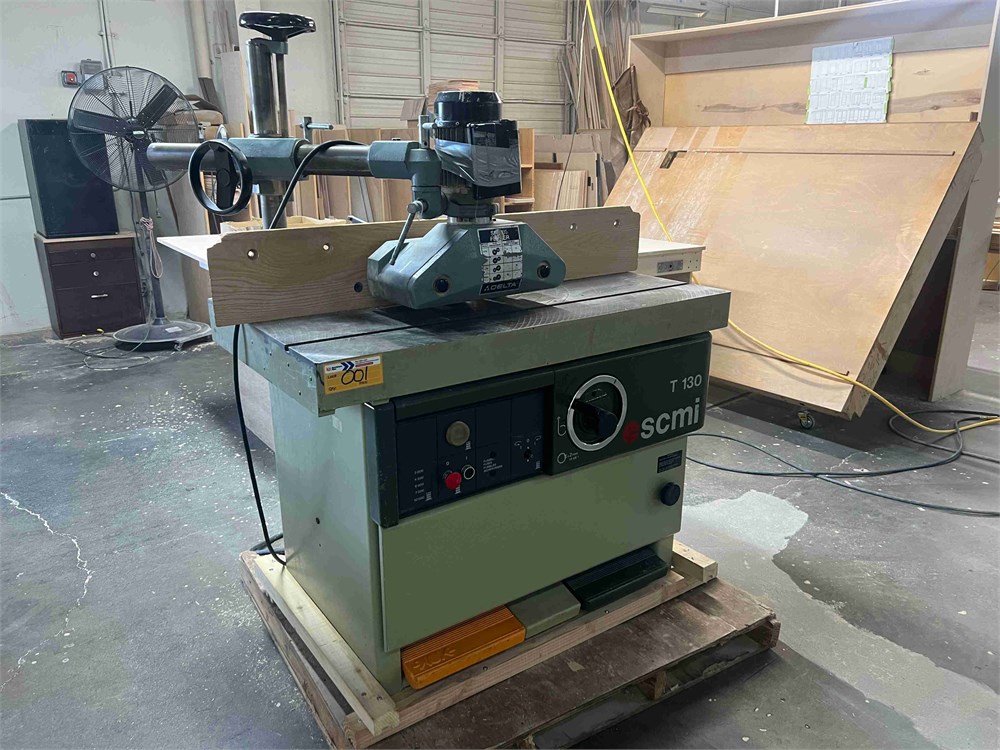 SCM "T 130N" Shaper & Power Feeder