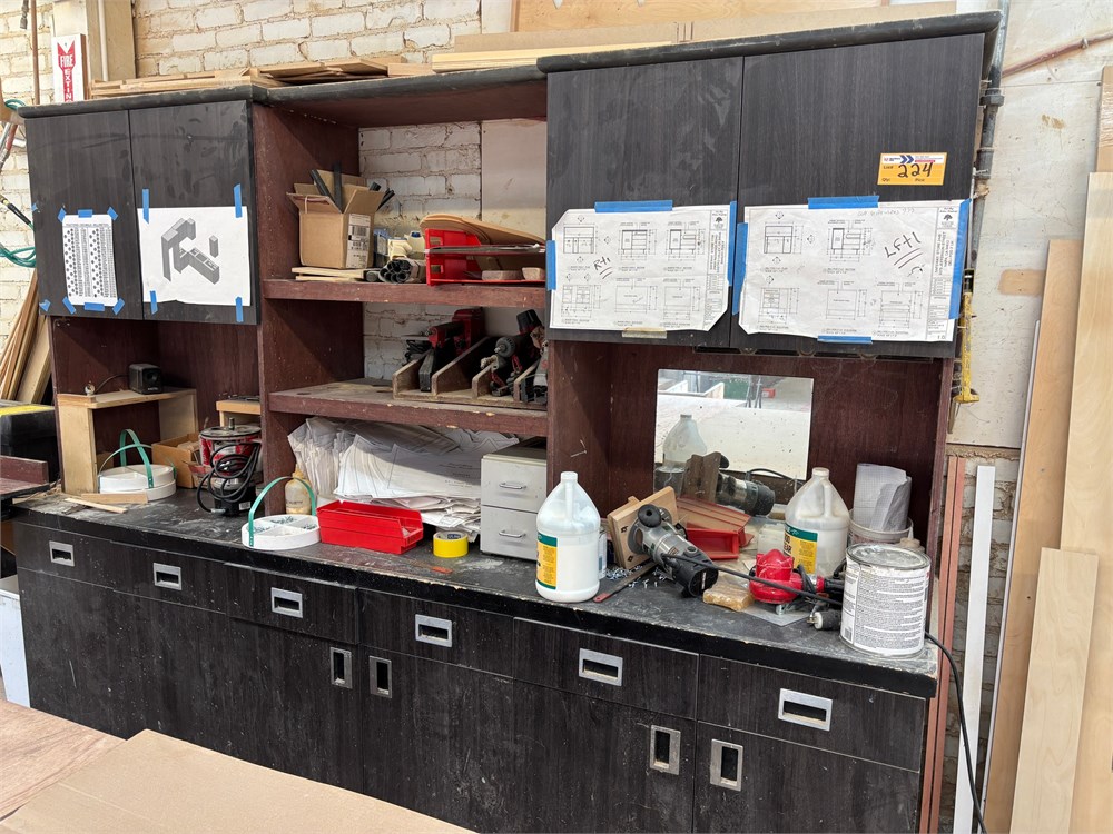 Cabinet and Contents