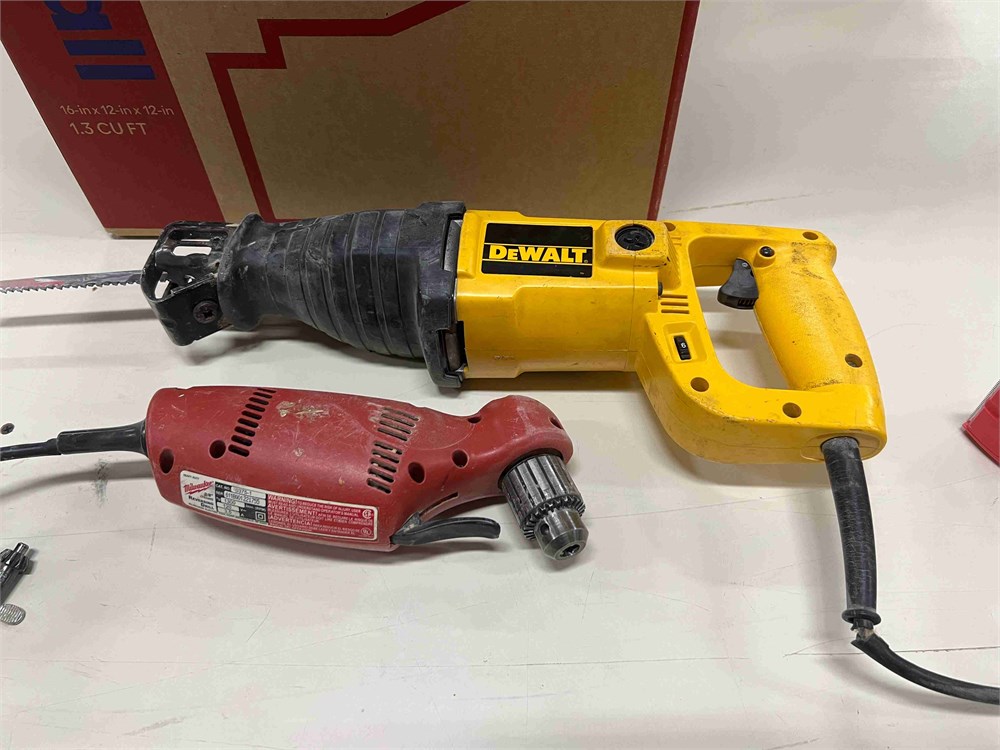 Reciprocating Saw & Drill