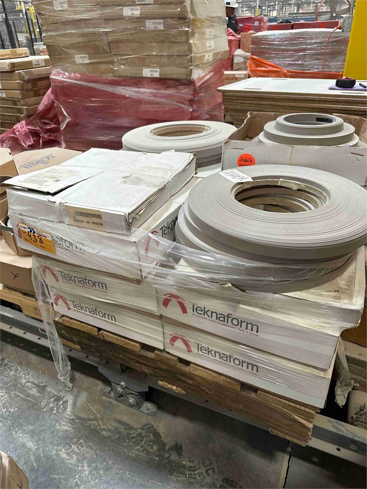 Pallet of Teknaform Edgebanding
