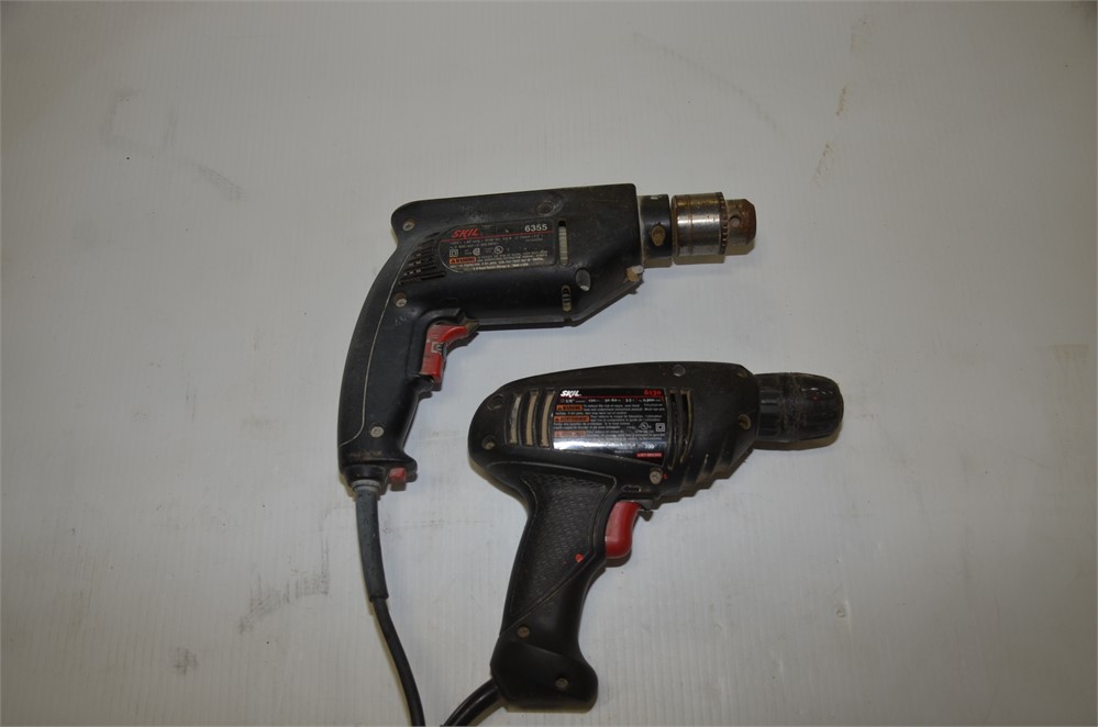 Two (2) Skil Power Drills
