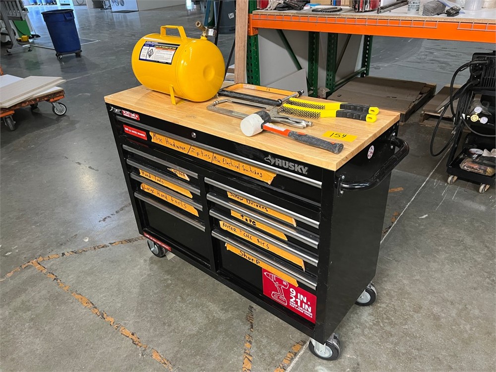 Rolling Tool Chest and Tools
