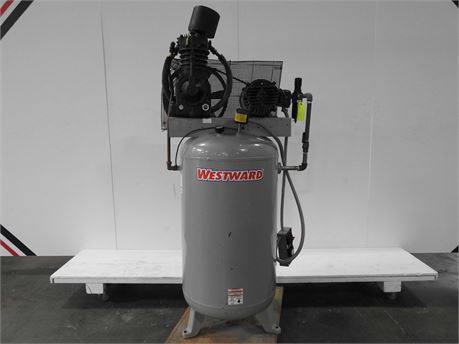 Westward "H190041" Air Compressor System, 7.5HP