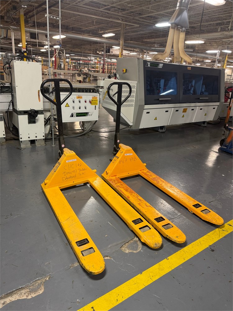 (2) Uline "H-1043" Pallet Jack