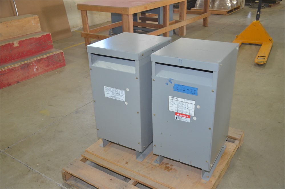Electrical transformers Qty. (2)