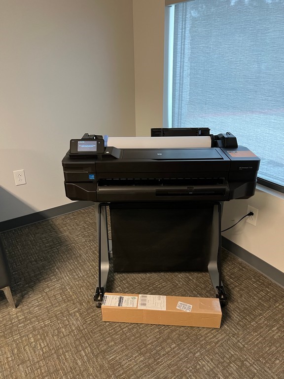 HP "T120 Designjet" Printer