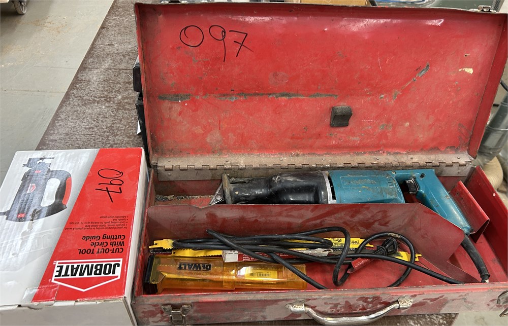 Jobmate & Makita Reciprocating saw - Lot of 2