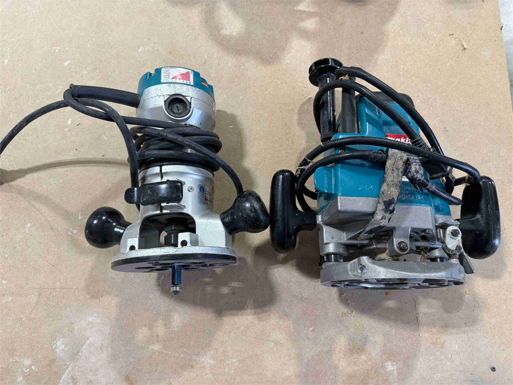 Makita Routers Qty. (2)