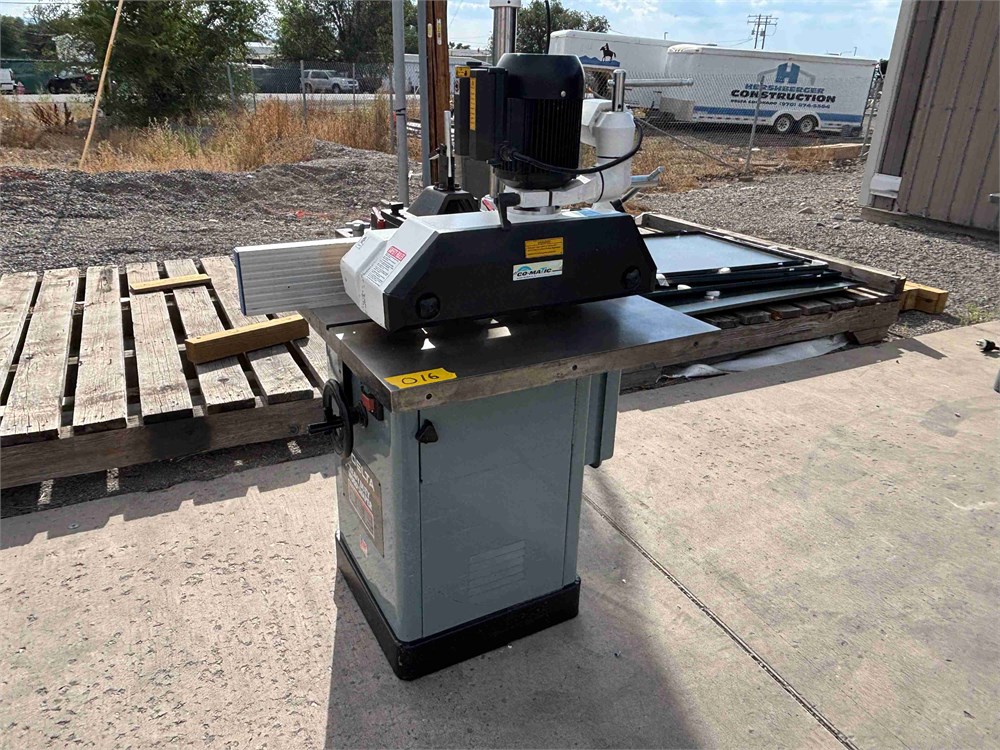 Delta " 43-459" Shaper with Comatic Powerfeeder