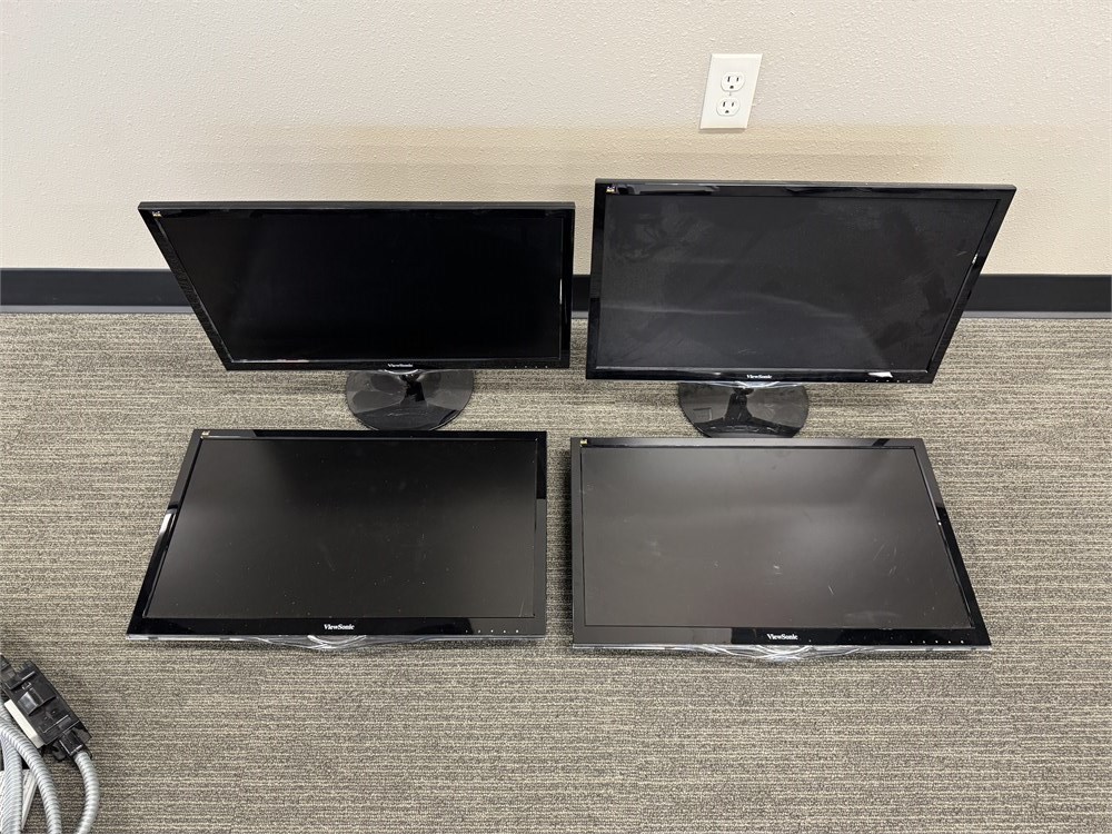 Four (4) Computer Monitors