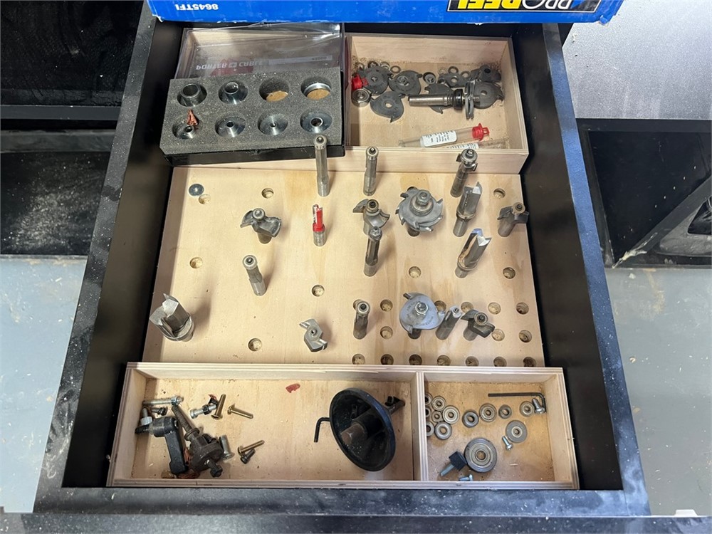 Lot of Router Bits & Tooling as Pictured