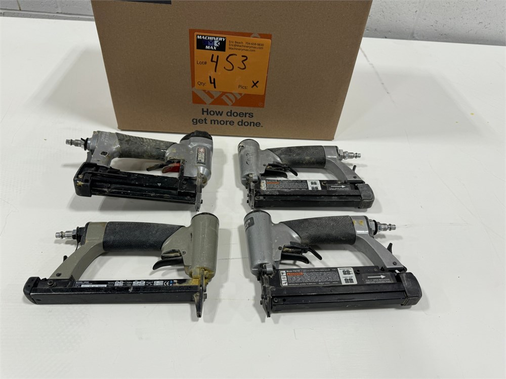 Lot of Pneumatic Nailers - Qty (4)