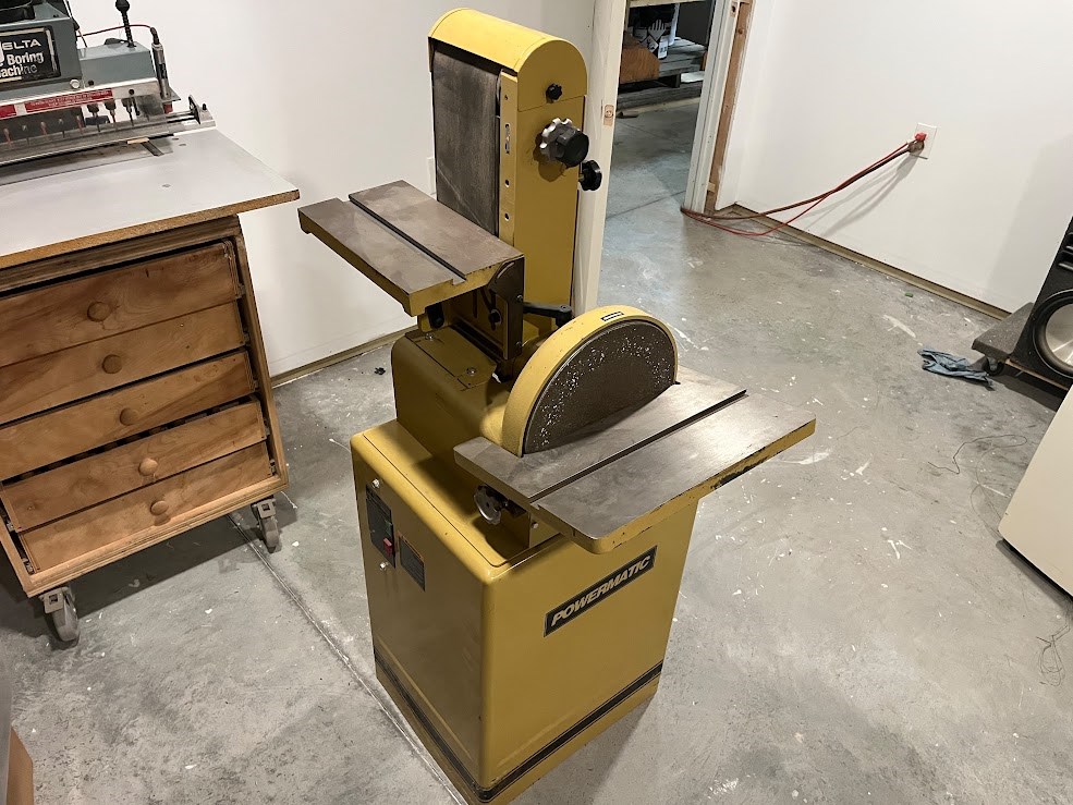 Powermatic "BD31A" Belt/Disc Sander