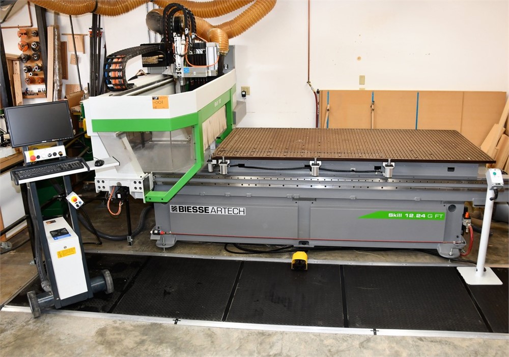 Biesse "Skil 12.24 GFT" CNC Router - Flat Table (2011)