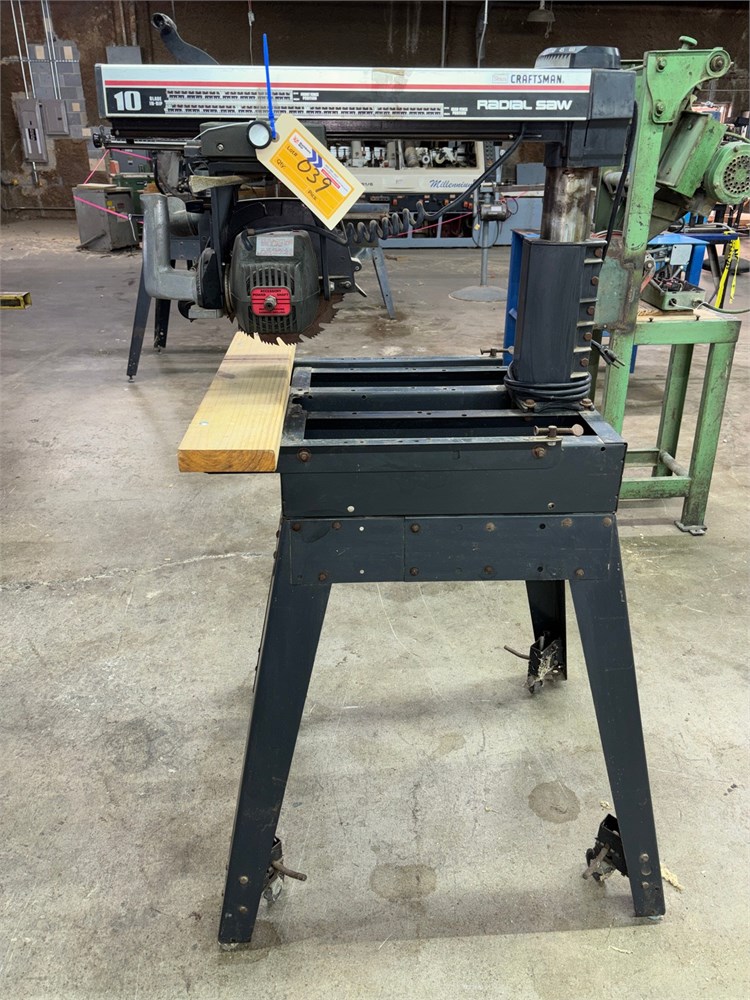 Craftsman 10" Radial Arm Saw