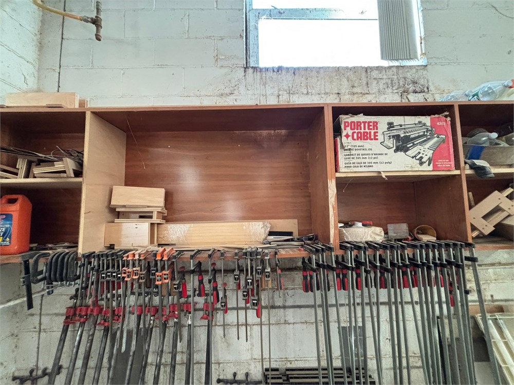 Lot of Bar & Pipe Clamps - as pictured