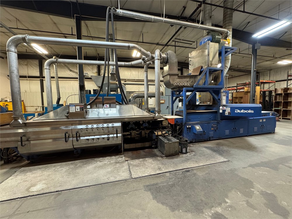 Dubois "USV-24-4" Mist Coater & Dryer w/"UV3D-24-72" Curing Oven