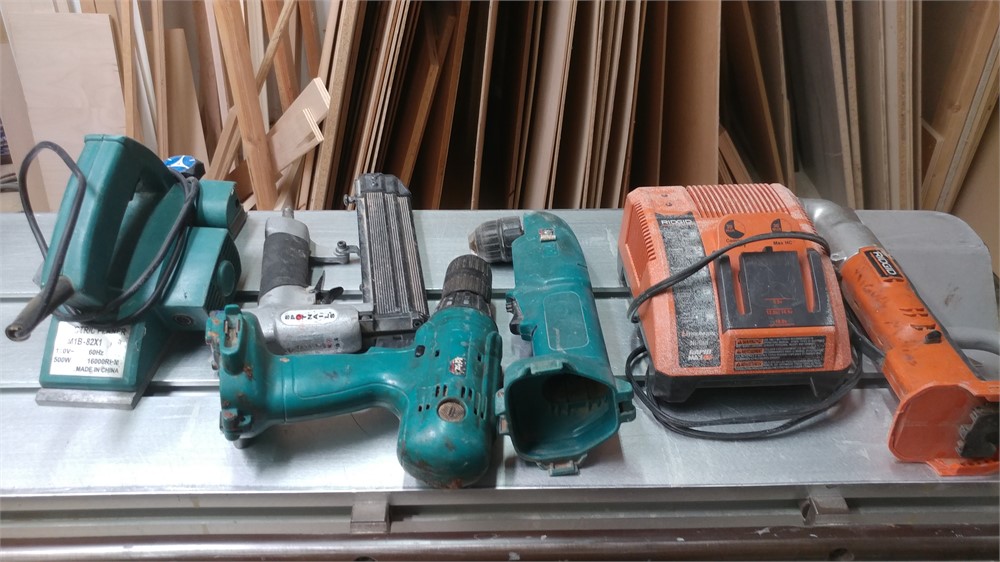 MISC. LOT OF HAND POWER TOOLS