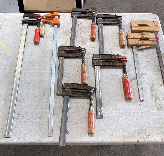 Lot of (9) Clamps * Bessey & Other