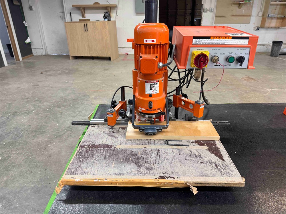 Blum "Minipress" Hardware Drill