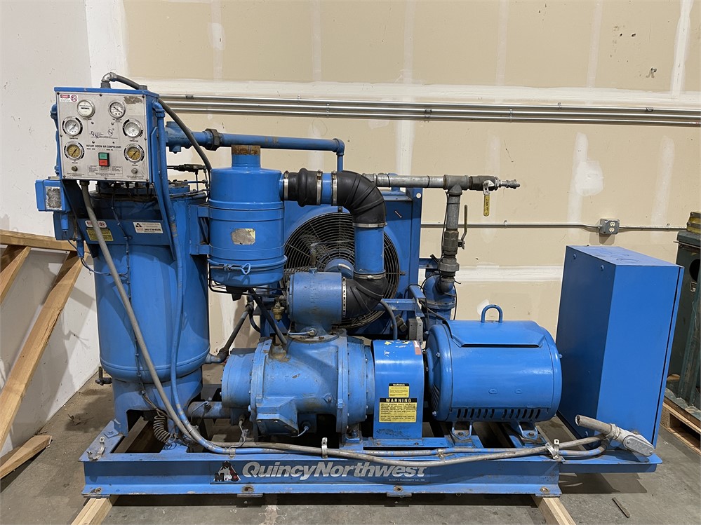 Quincy "360-B2" Air Compressor System