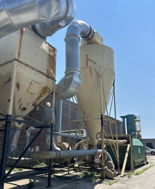 100 hp Dustcollector c/w Spark Detection